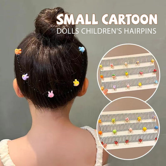 Children's Hairpins (Extended Version Of Small Cartoon Dolls)